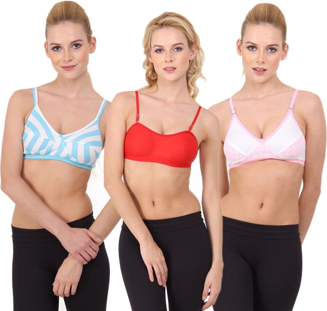 Urbaano Bridal Bra Pack Women's Full Coverage Bra