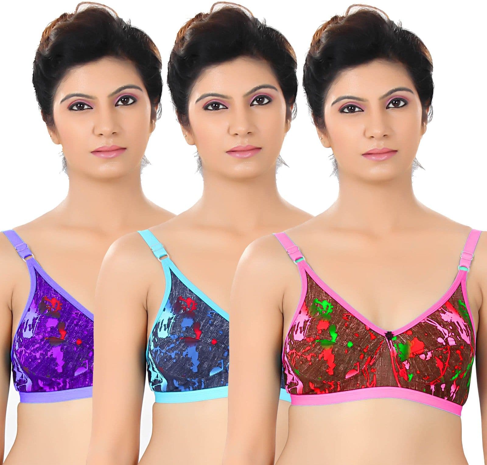 S4S Printed Women's Full Coverage Bra