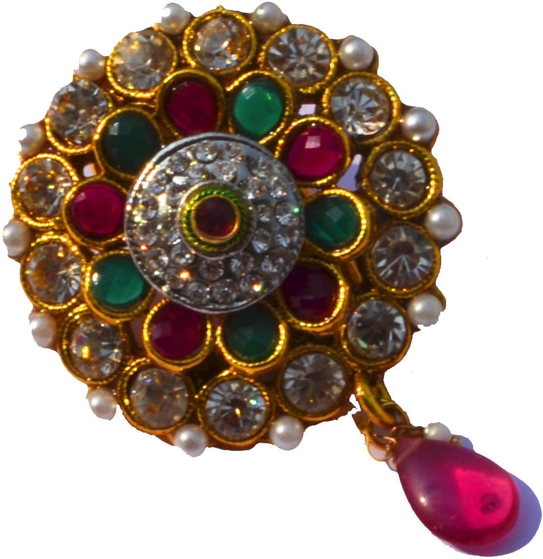 Ruvee Marwari Tika Brooch