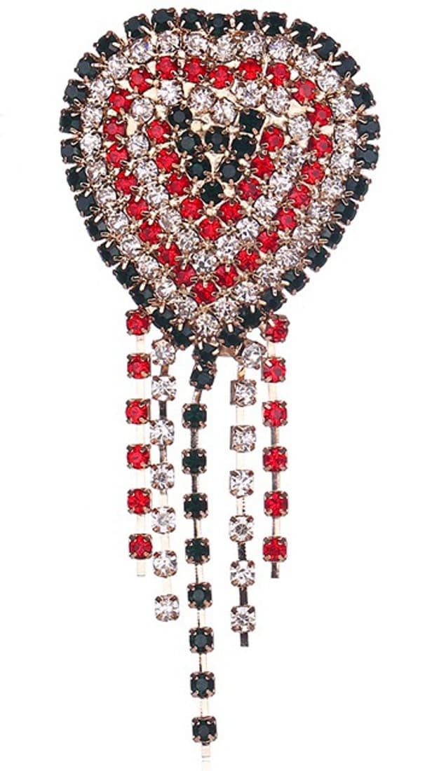 Silver Shoppee Valentine Special Brooch