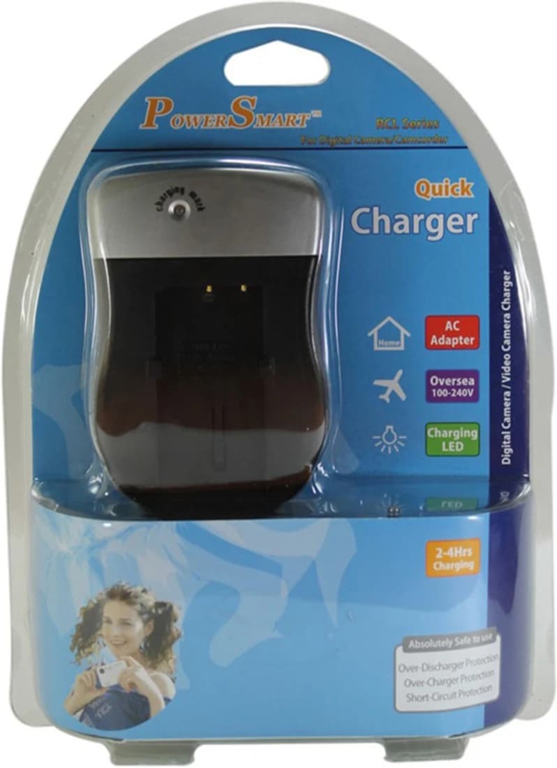 Power Smart Quick Charging Pack For PAN CGA-S008 Digi Camcorder Camera Battery Charger