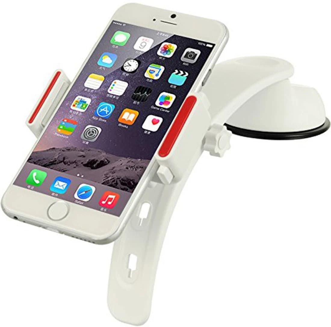 Smiledrive Multipurpose Car Holder Kit - Use On Windshield, Dashboard Or Air Vent