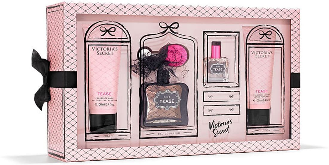 Victoria's Secret NEW! Noir Tease Gift Set