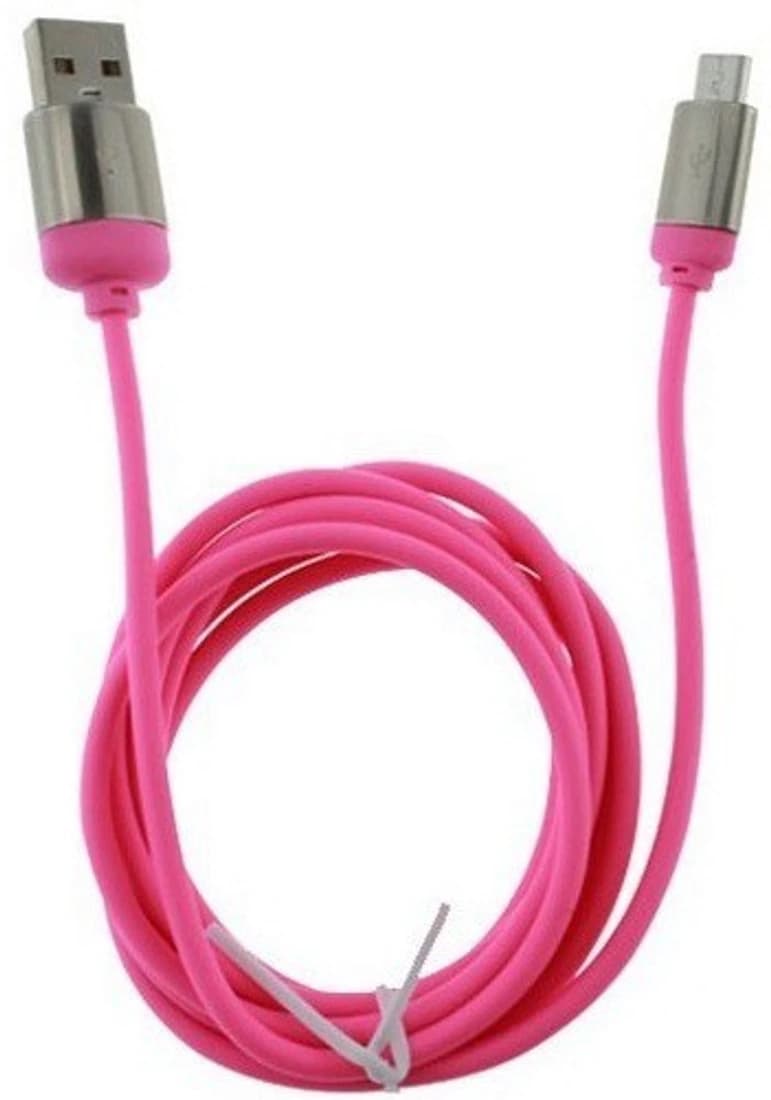 Lexel High Quality Braided Metal Head Pure Copper Fast Charging 1.5 Meter Long for All Smartphone like Samsung HTC etc USB Cable