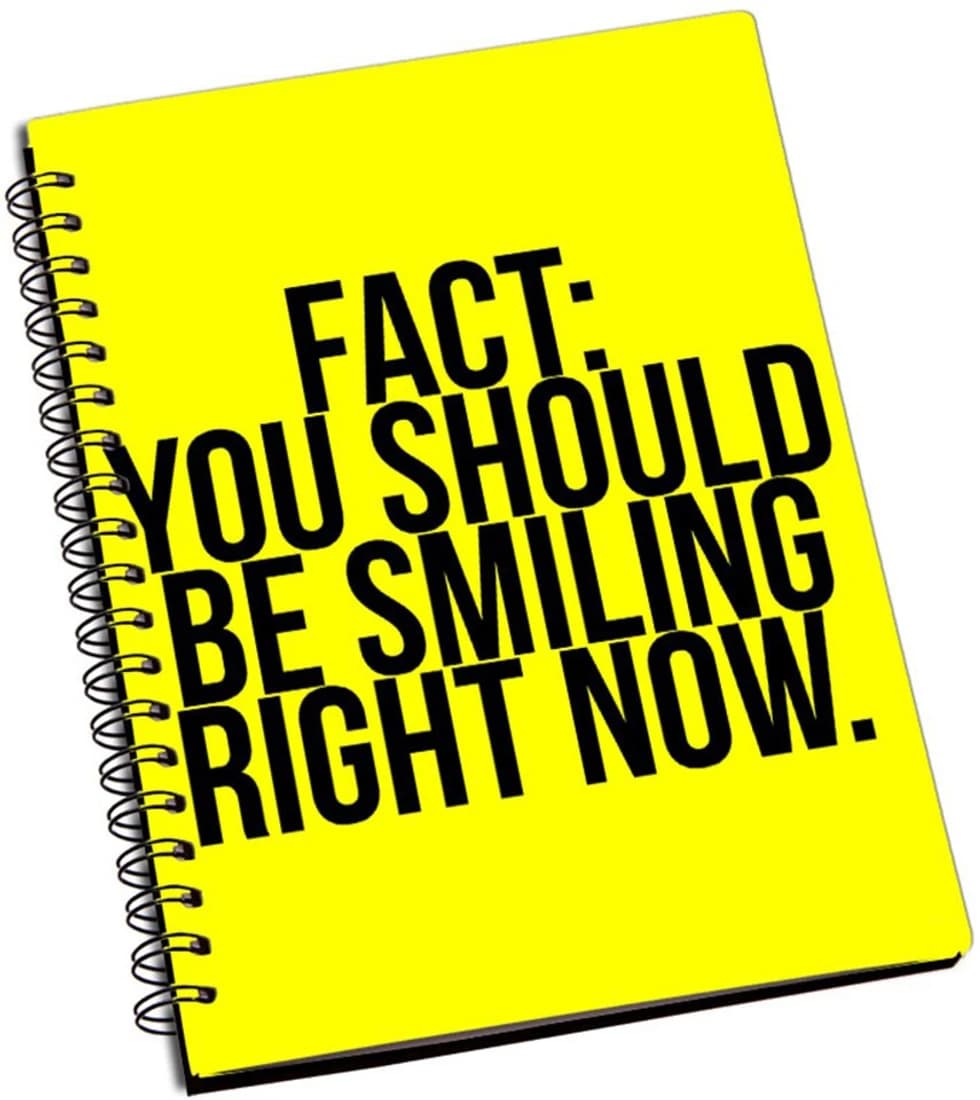 SHOPMANIA DESIGNER NOTEBOOK A5 Notebook Spiral Bound