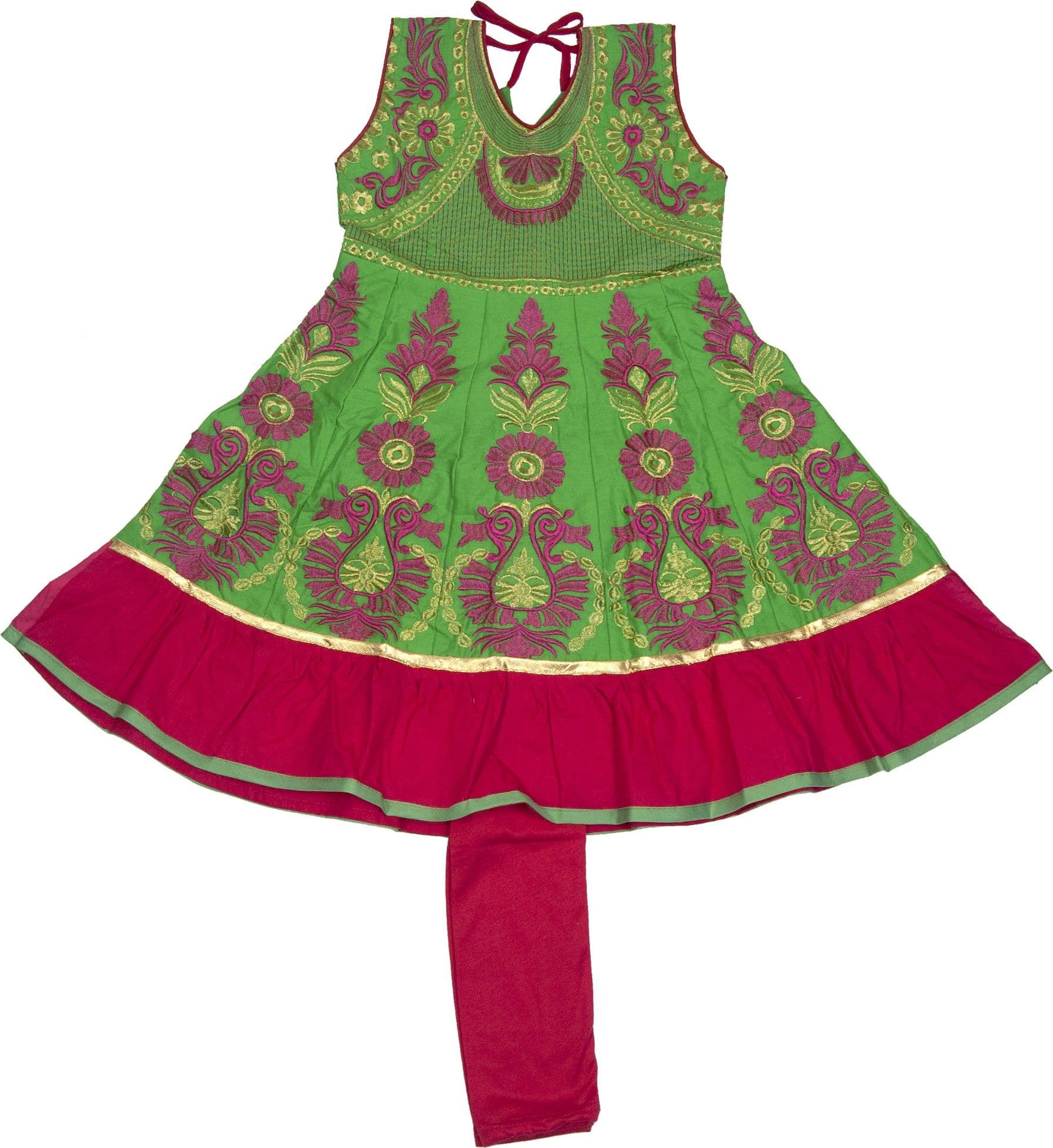 Retaaz Girl's Kurta and Leggings Set