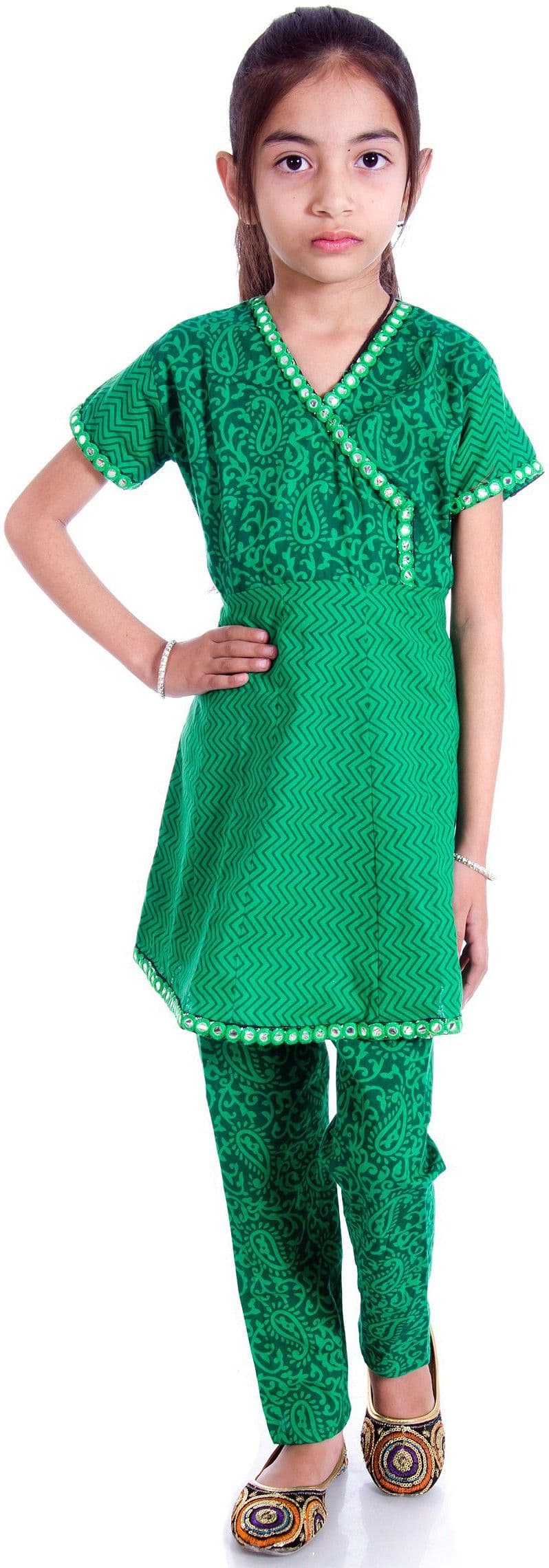 RTD Baby Girl's Kurta and Churidar Set