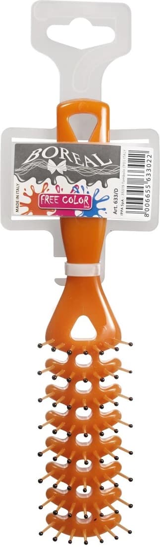 Boreal Plastic rectangular hair brush 633D