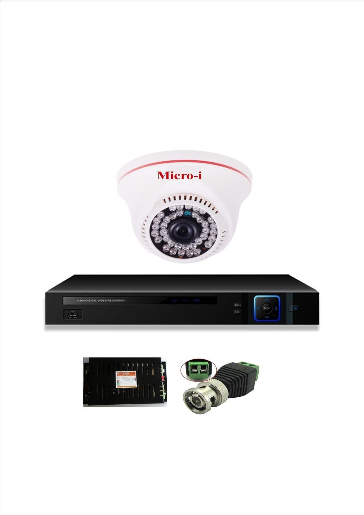 MICROi HD AHD DVR 4 Channel Home Security Camera