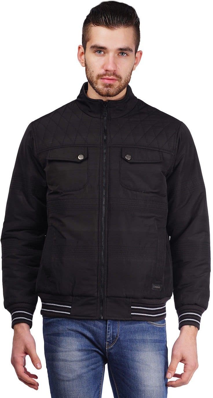 Priknit Full Sleeve Solid Men's Jacket