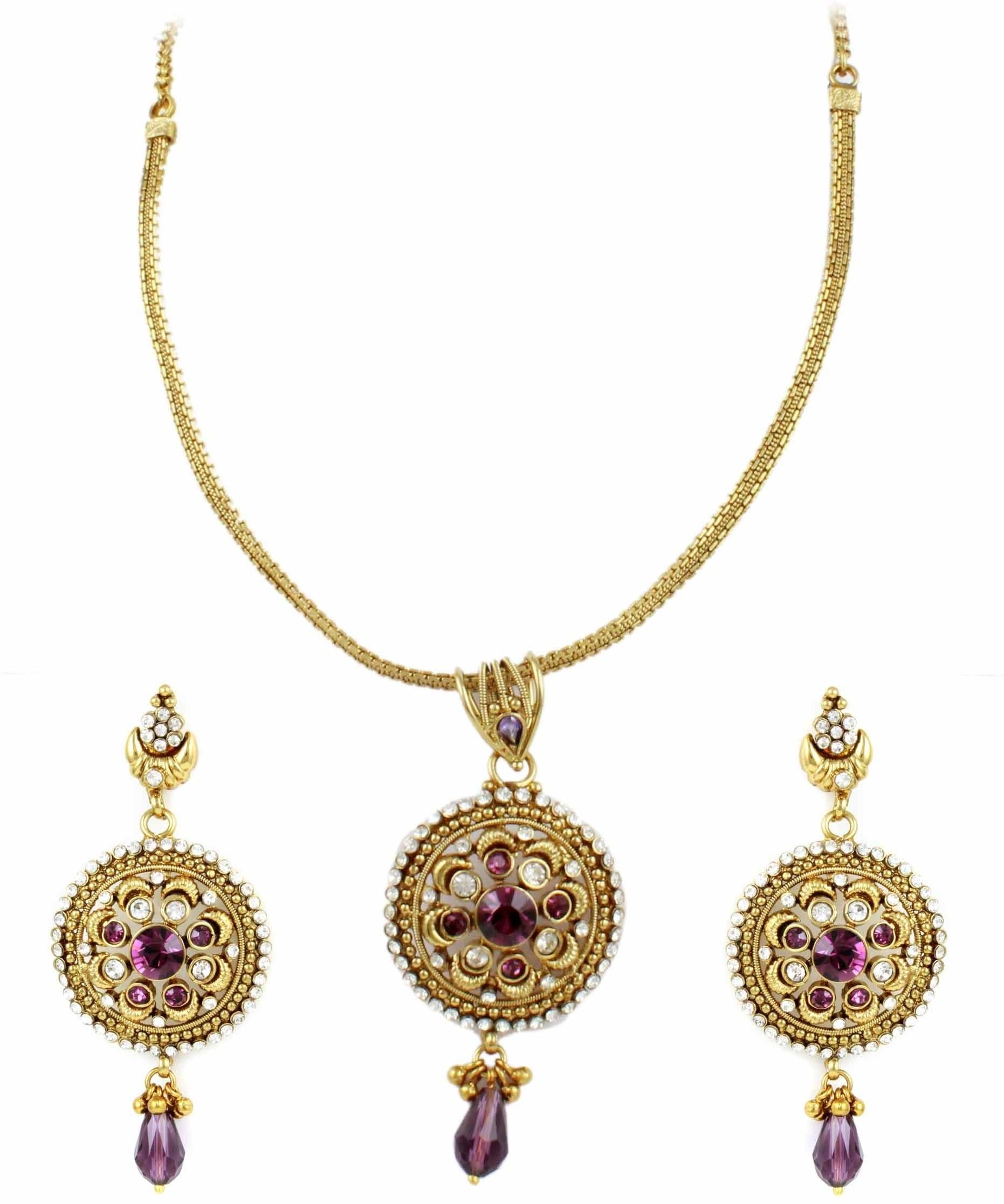 The Art Jewellery Brass Jewel Set