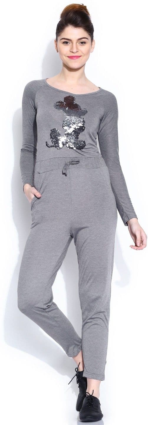Kook N Keech Disney Solid Women's Jumpsuit