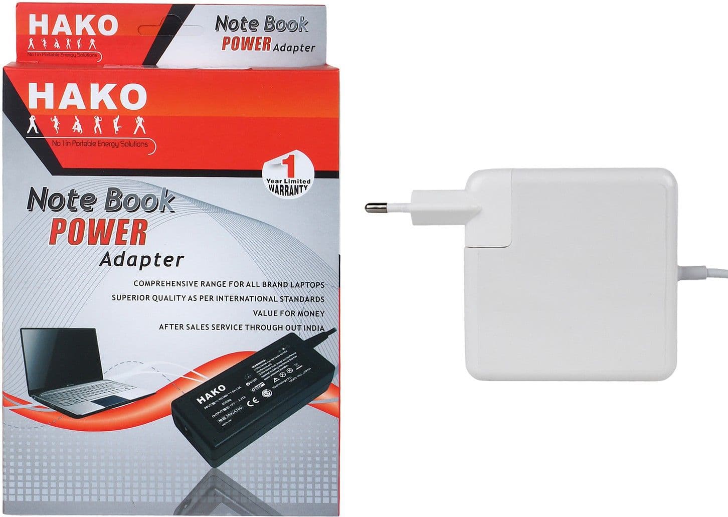 Hako 85W Magsafe Laptop Charger For APPLE MacBook Pro 17 MC024XA 85 Adapter
