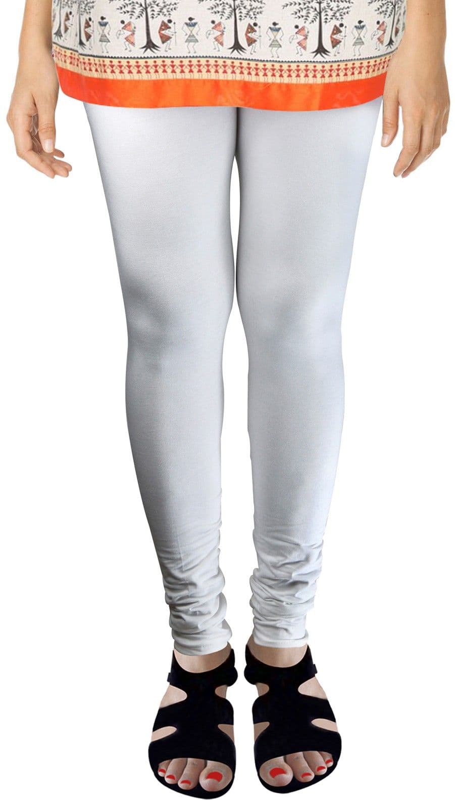 Avyak Women's White Leggings