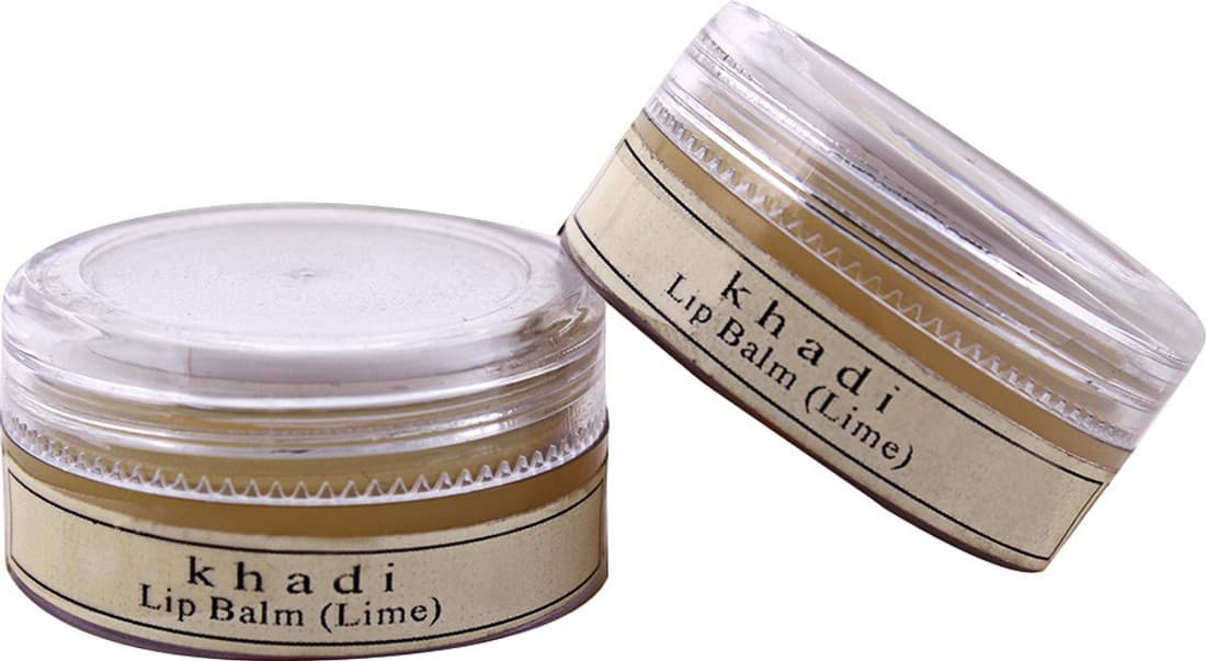 Khadi Lip Balm Pack of 2 Lime
