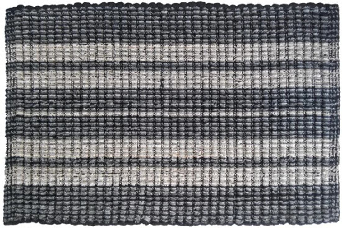 Firangi Cotton, Polyester Free Floor Mat Firangi Linear Fur Design Door Mat
