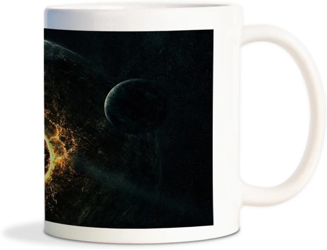 Rockmantra 3D Planet Art Ceramic Mug