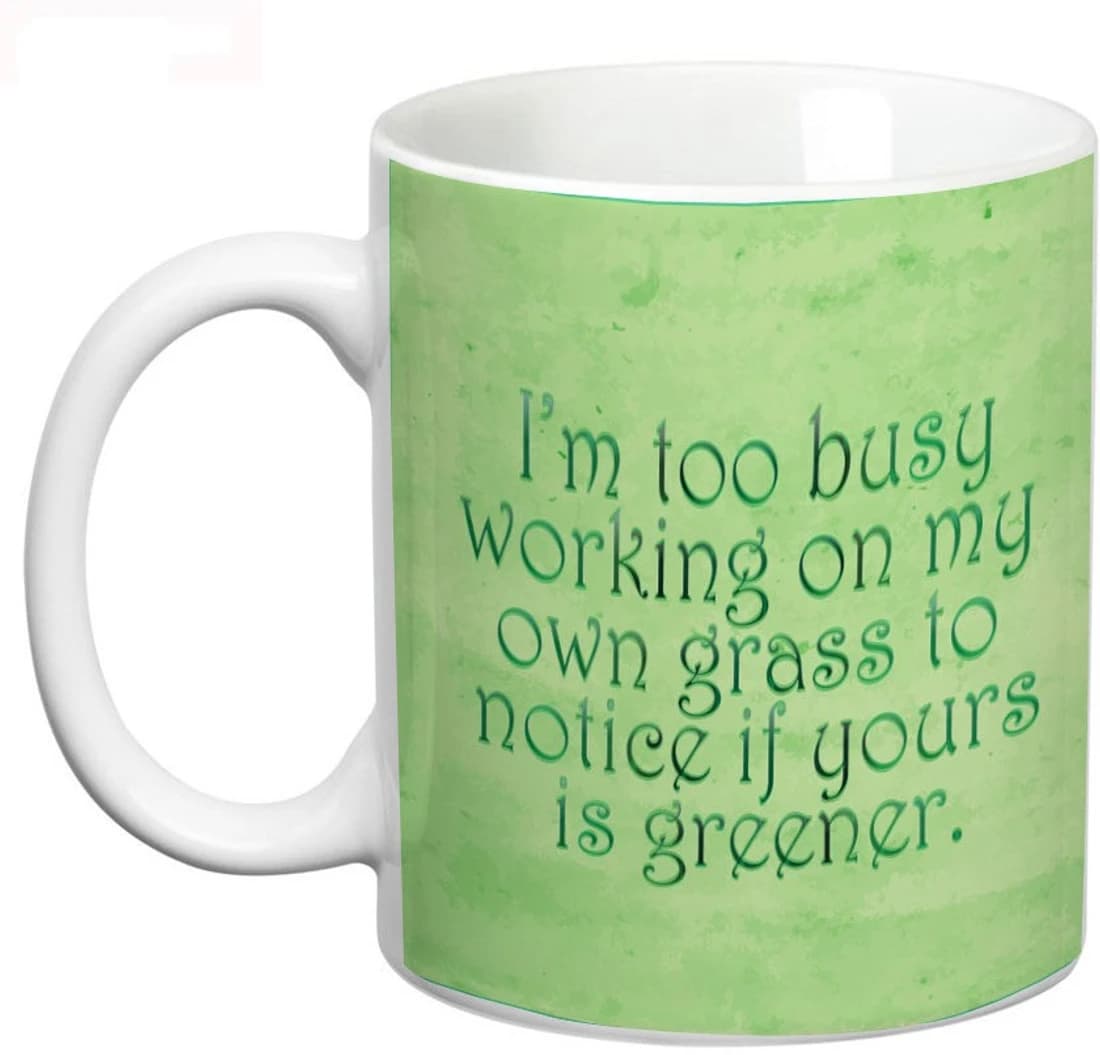 Prithish Working on my own Grass Ceramic Mug