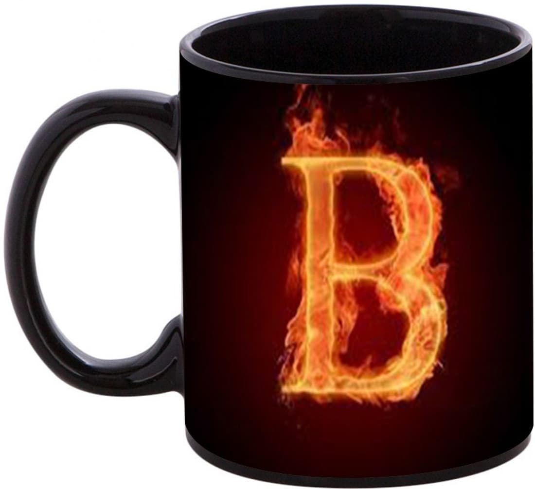 Shopmania Happy Birthday Gift For Starting Letter B Ceramic Mug