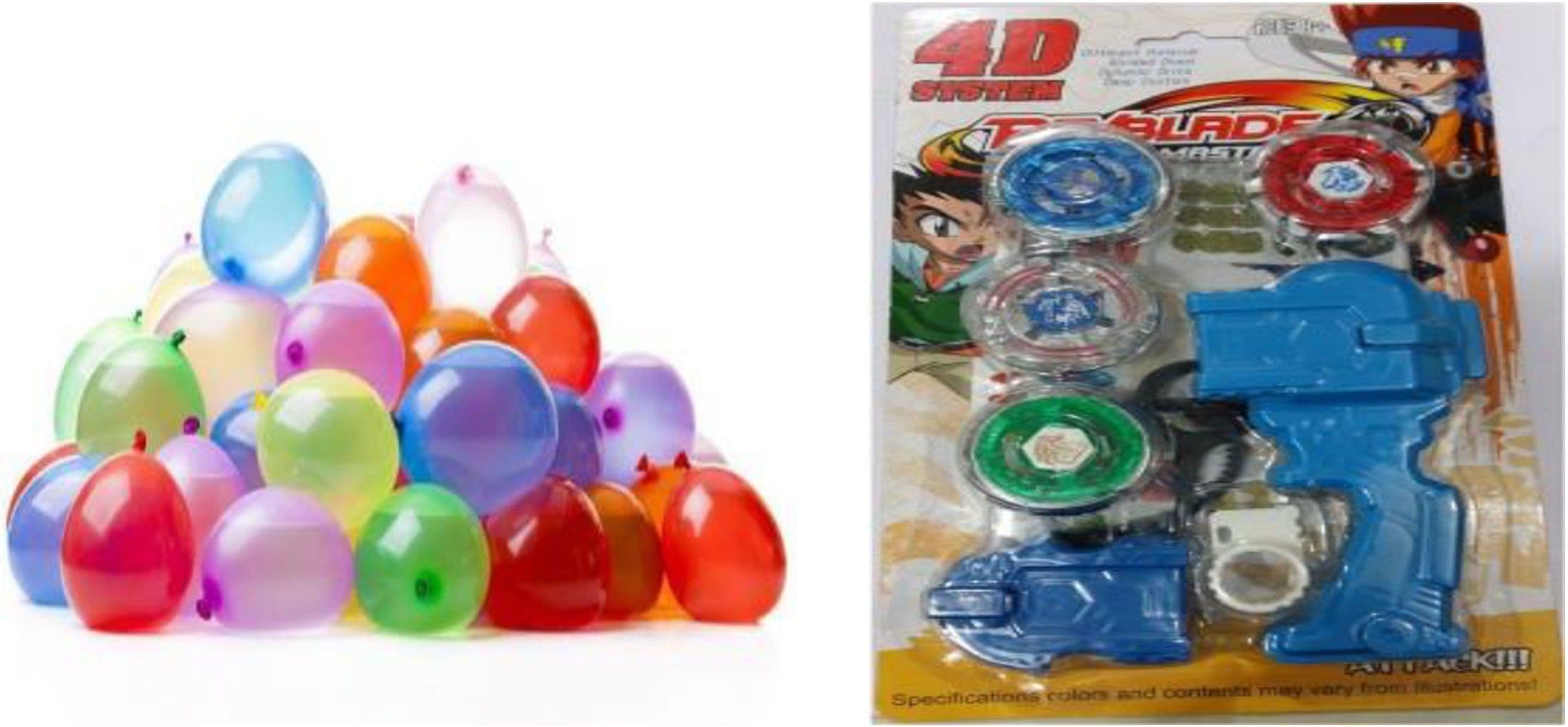 Dinoimpex Balloon and Beyblade Set Combo