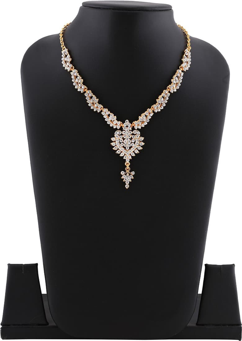 Gene Shoppiee Enamel Plated Alloy Necklace