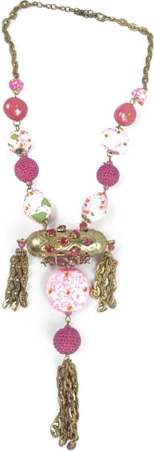 Harp Metal Necklace