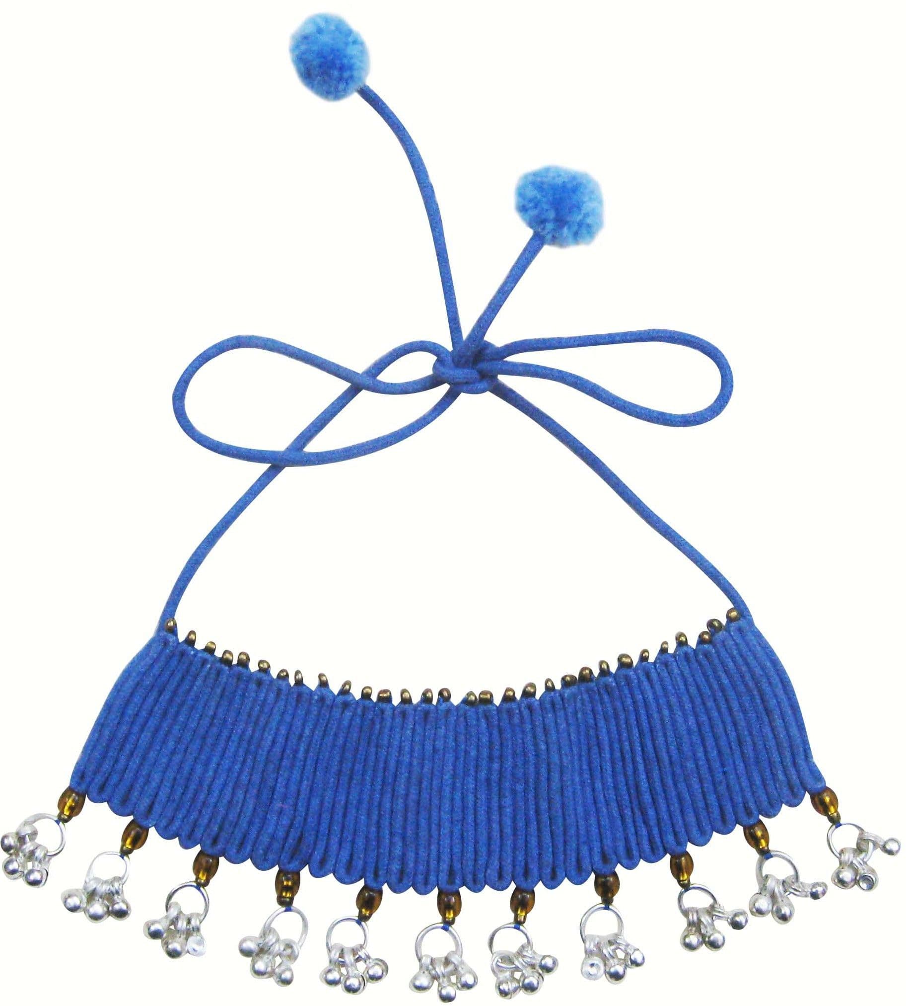 Juhi Malhotra Edgy Grey Cotton Dori Choker