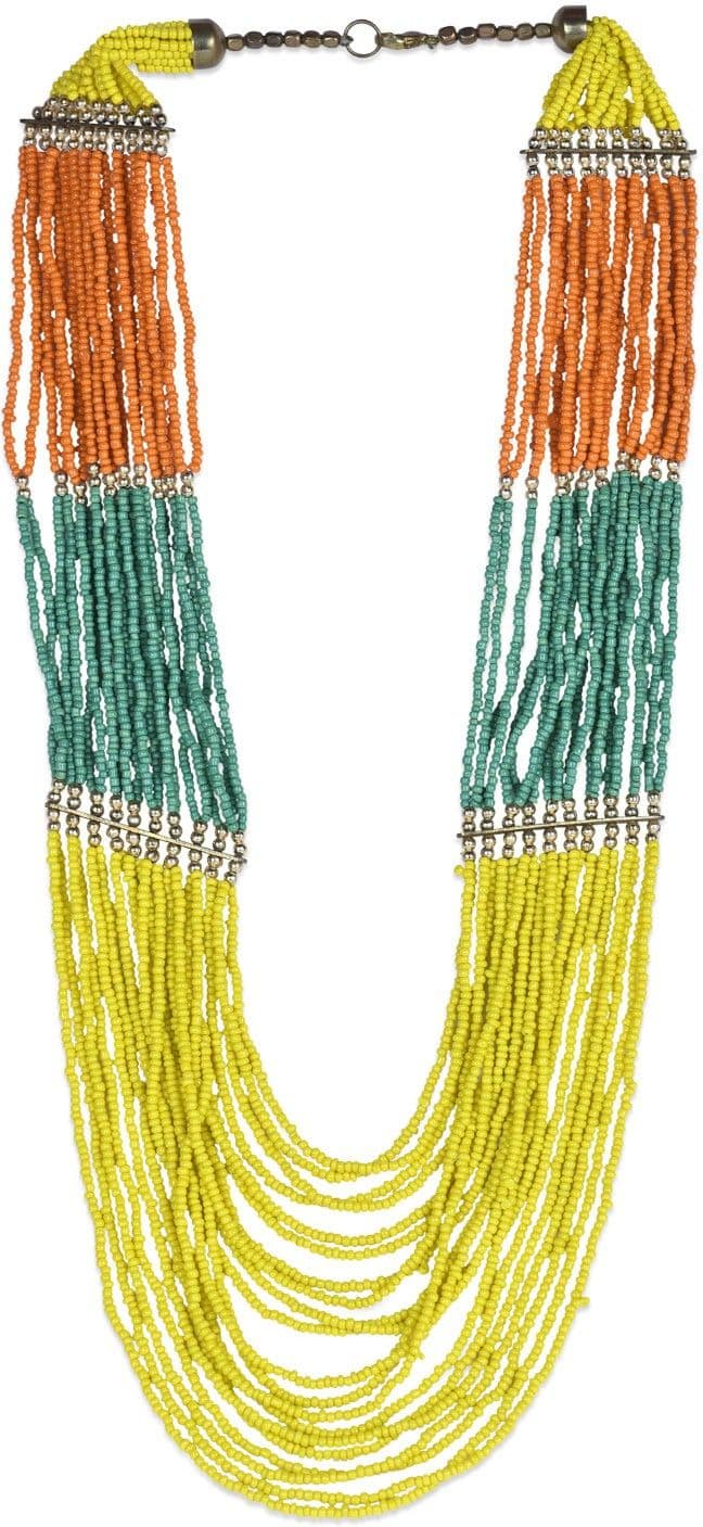 Jewel Paradise Brass Plated Brass Necklace