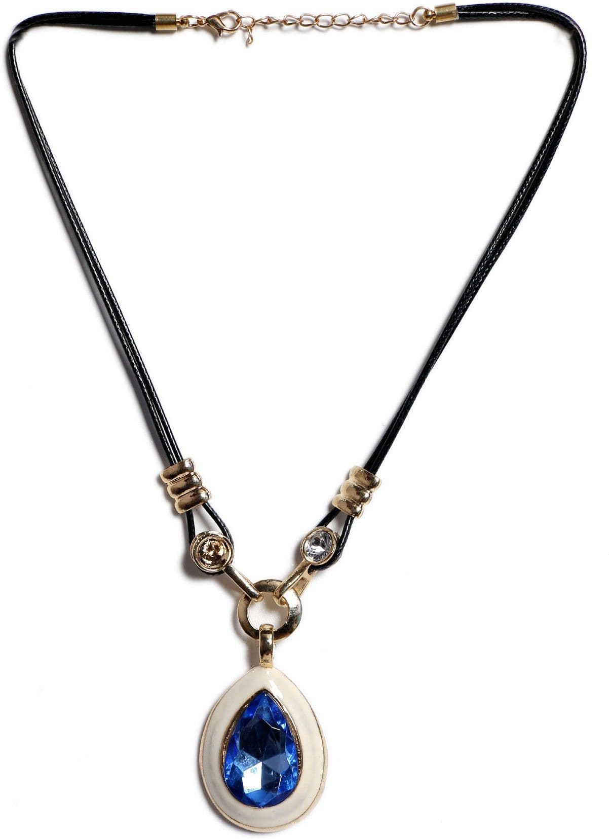 Greek Sojourn Brass Plated Alloy Necklace