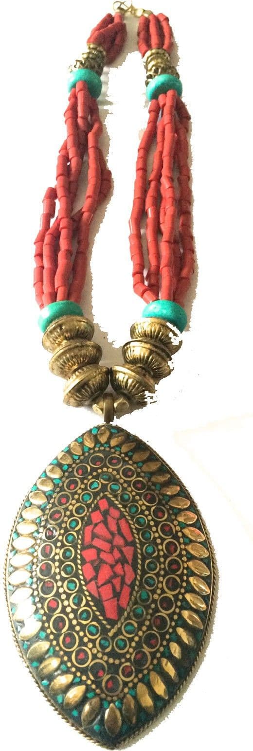 Jewel Paradise Brass Plated Brass Necklace