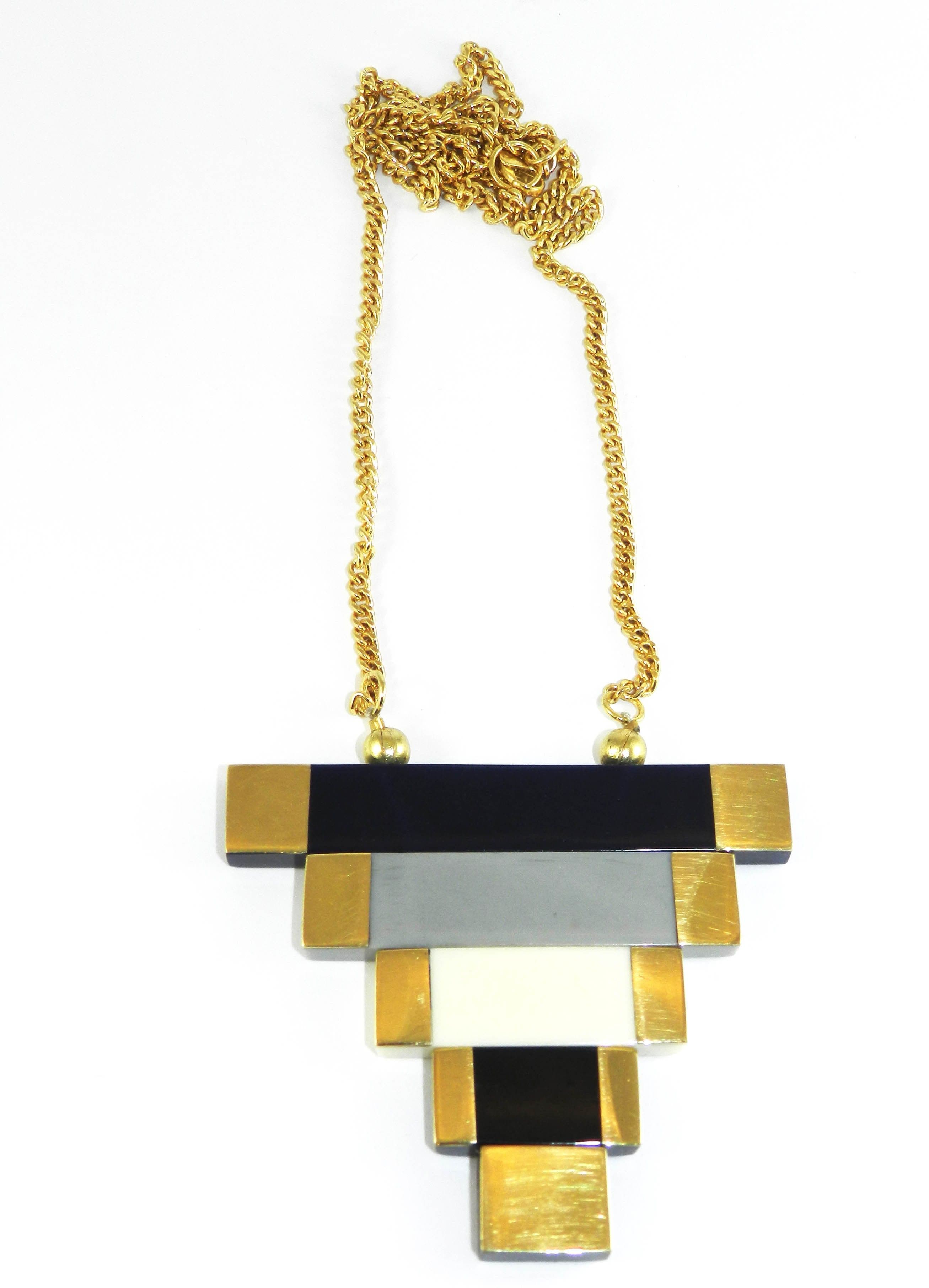 Junk Resin Necklace