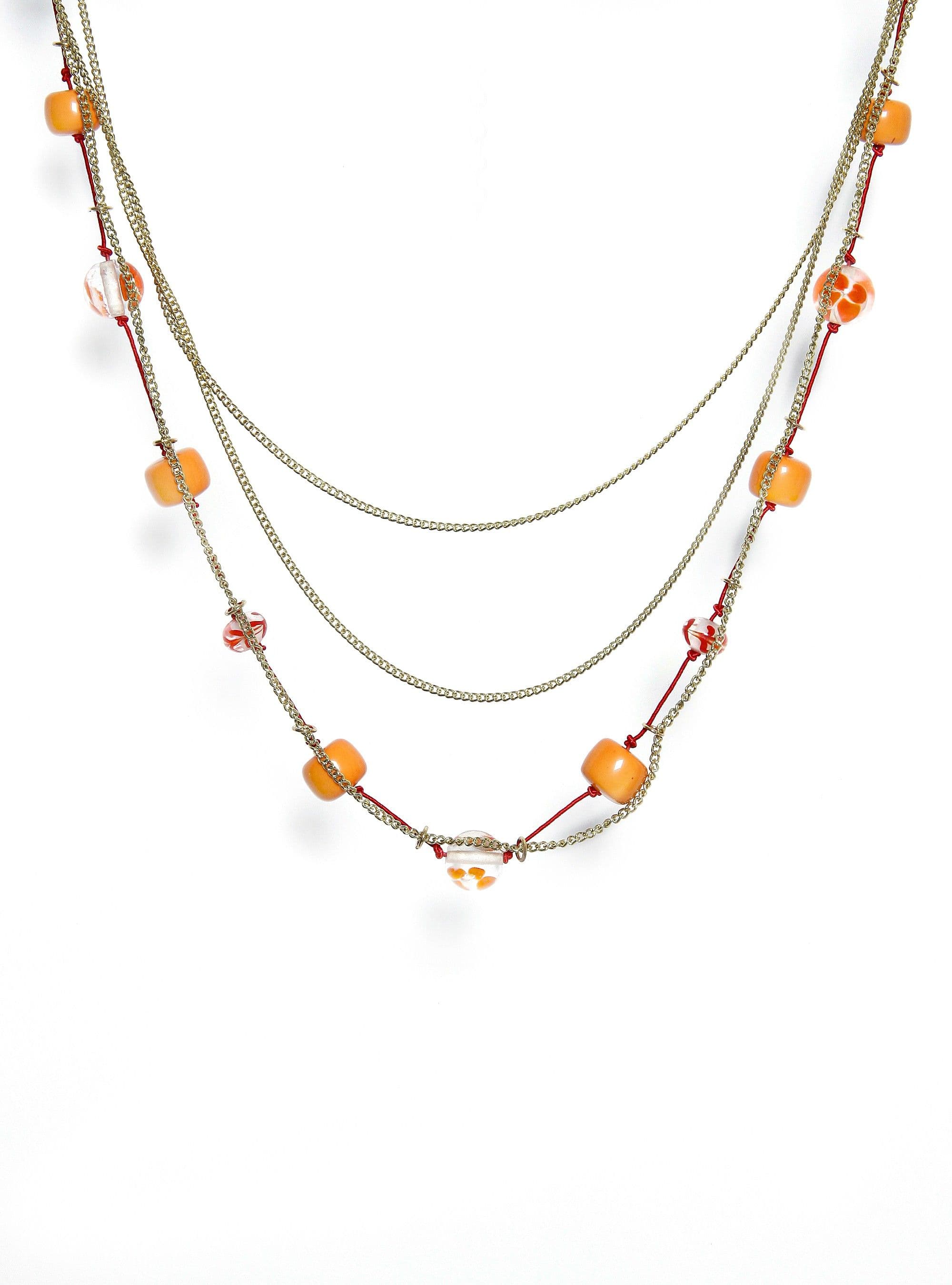 Galz4ever Fine Beaded Stylish Alloy Necklace