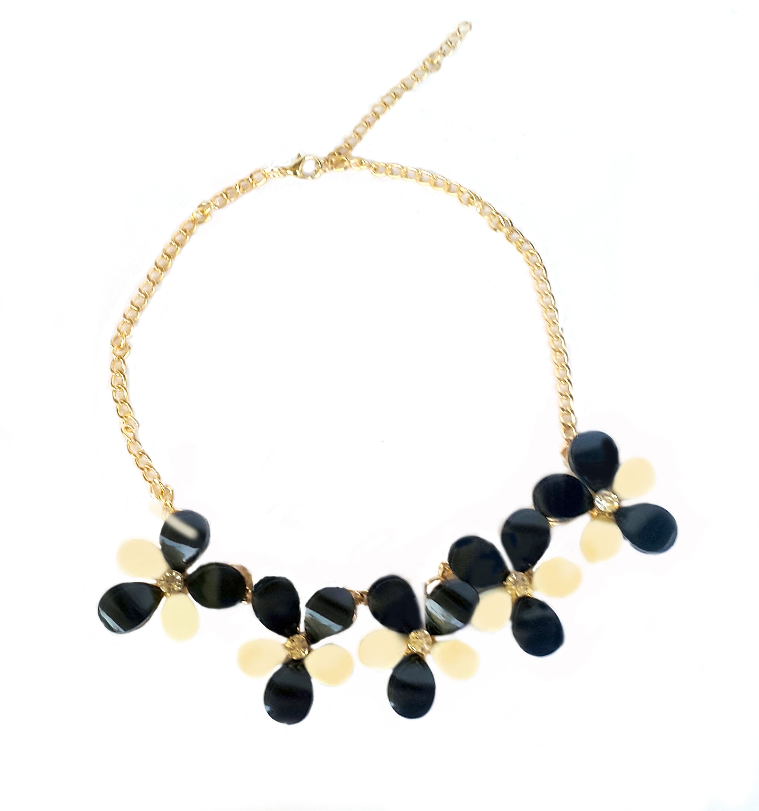 Estella Fashion Alloy, Acrylic Necklace