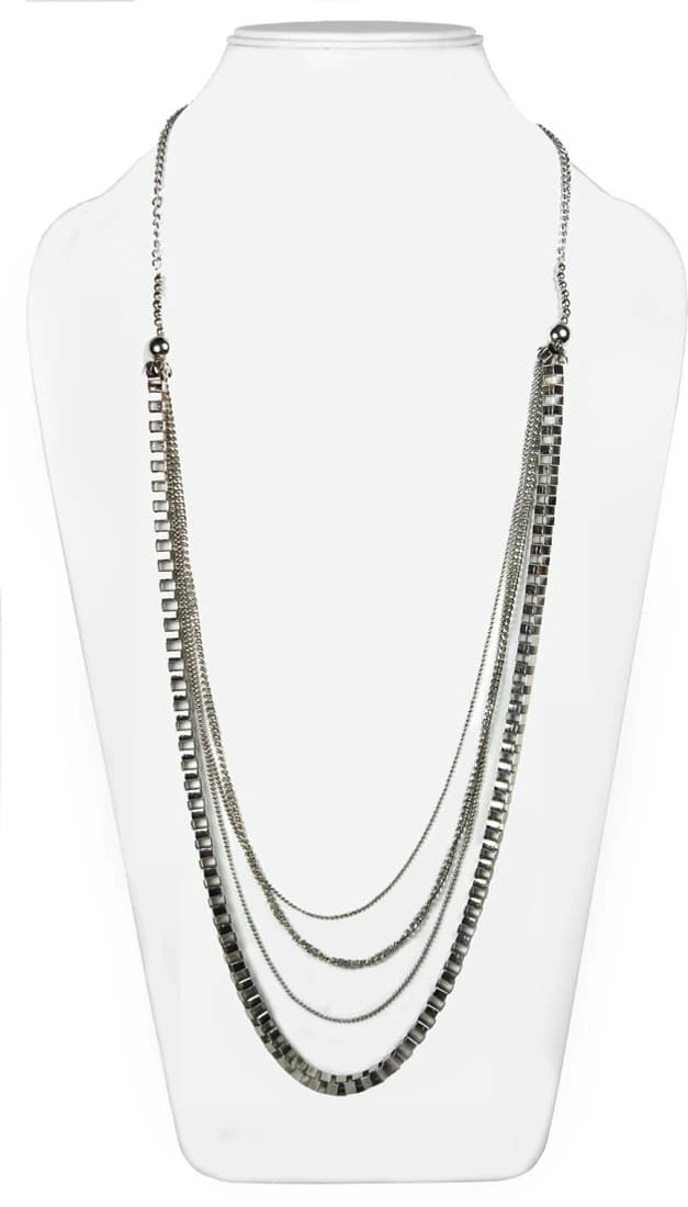 Envoy Elegance Alloy, Acrylic Necklace