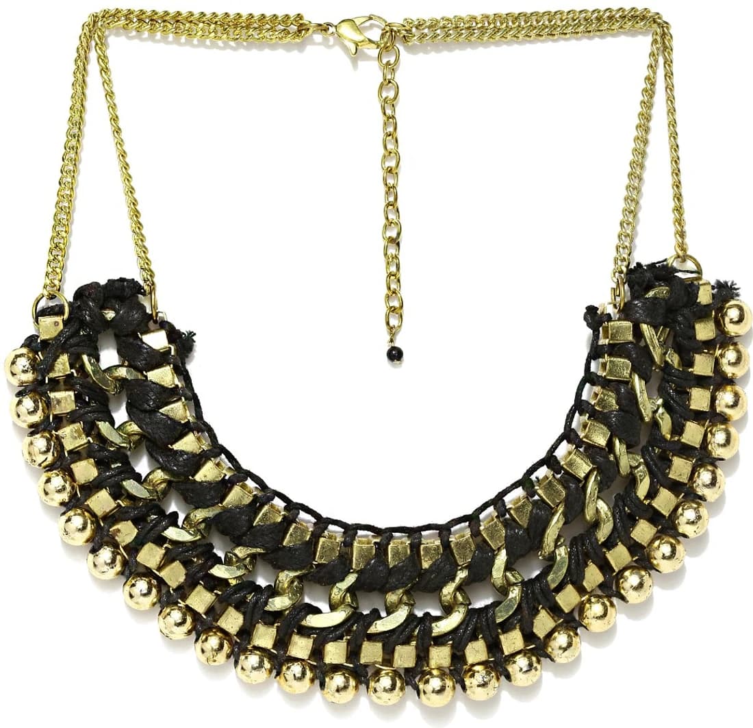 DressBerry Metal, Fabric Necklace