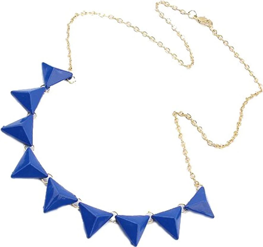 Fashionzaadi Triangle Bright Alloy Necklace