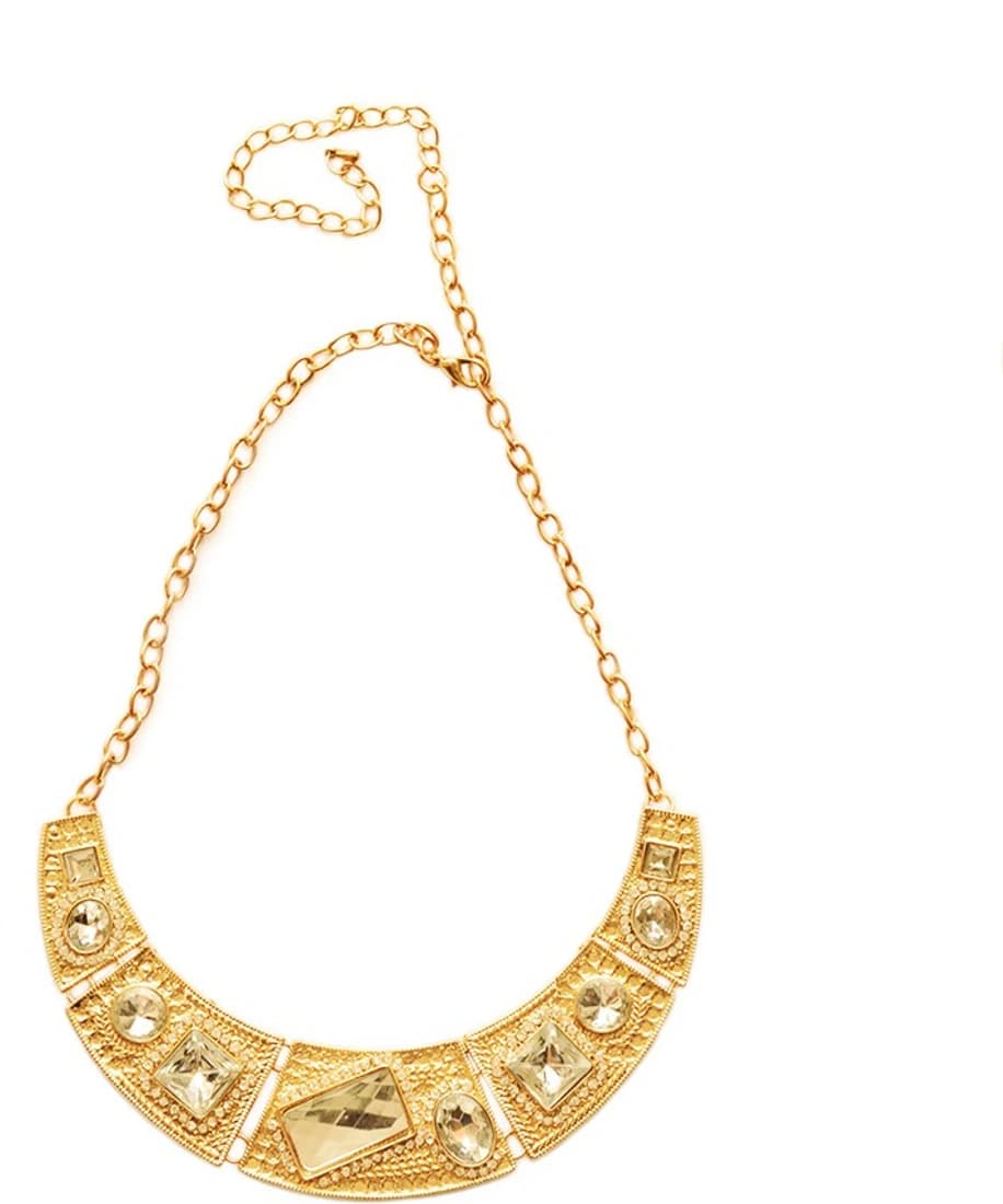 Golden Petals Alloy Choker