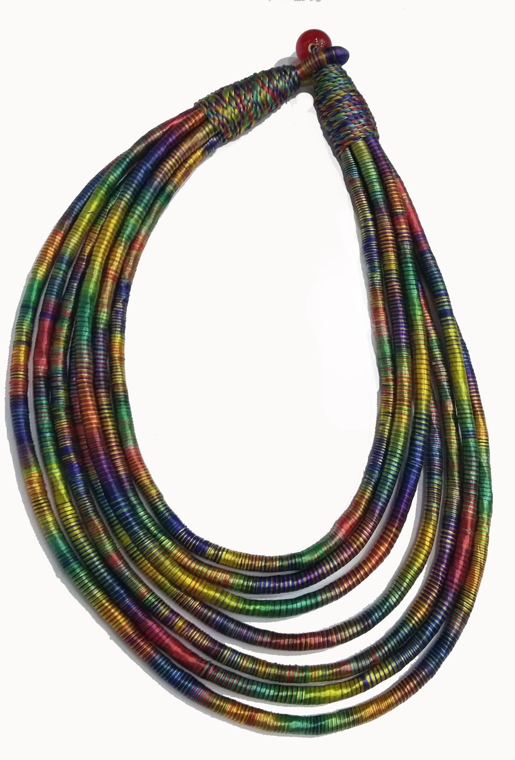 Gurjari Thread Silk Dori Choker