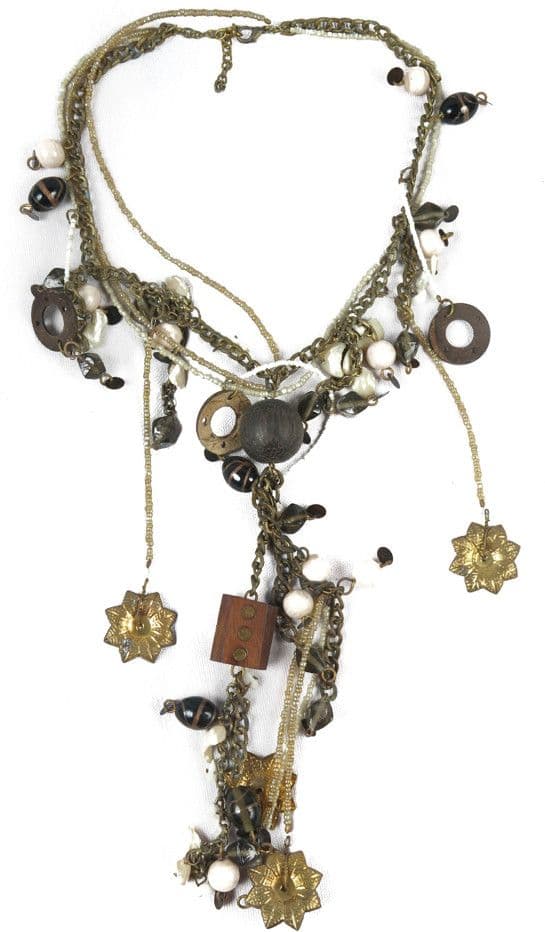 Harp Metal Necklace