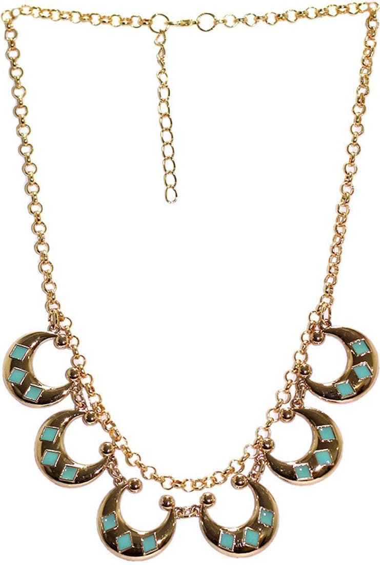 Gift Island Yellow Gold Plated Alloy Necklace