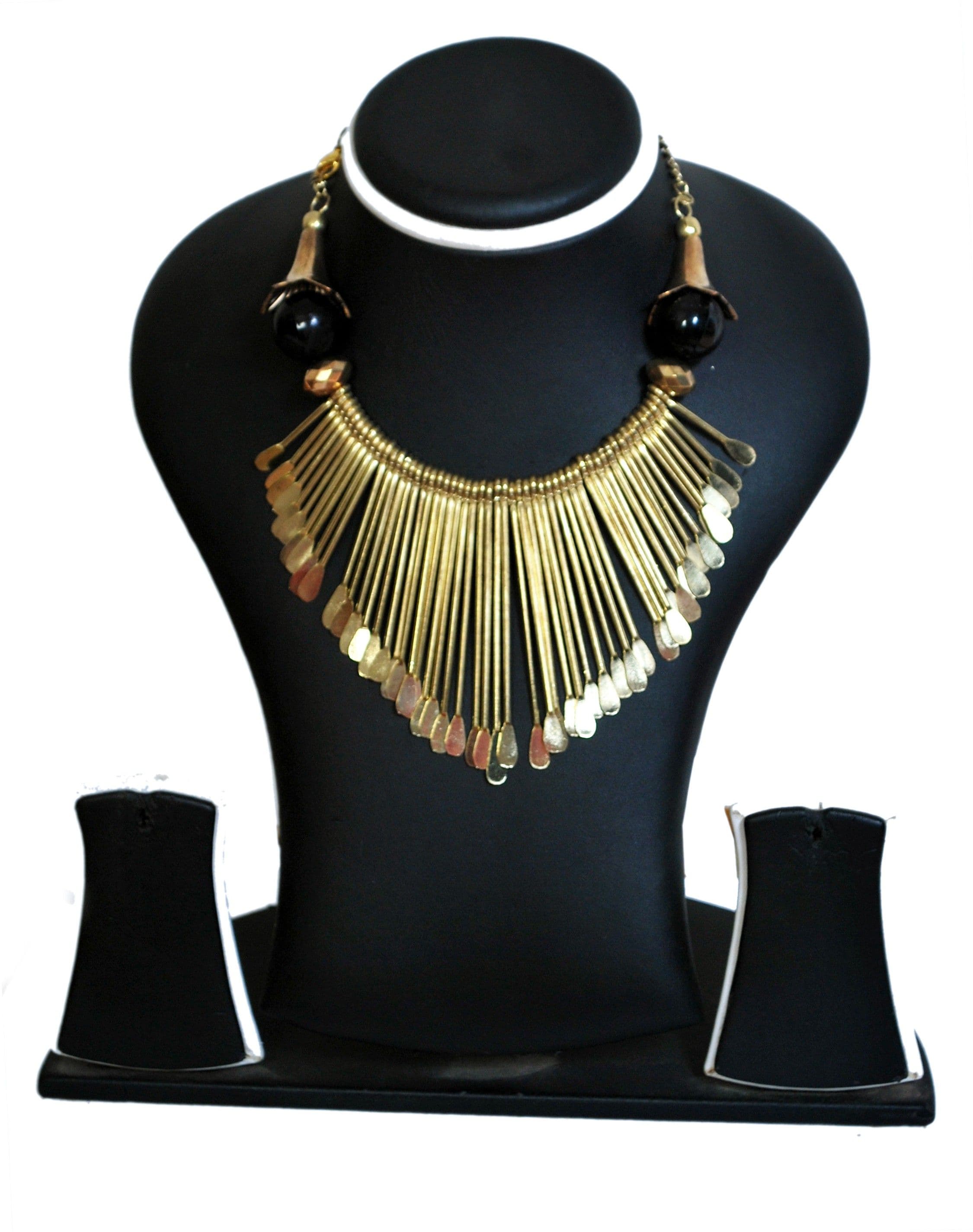 Imitzworld Yellow Gold Plated Alloy Necklace