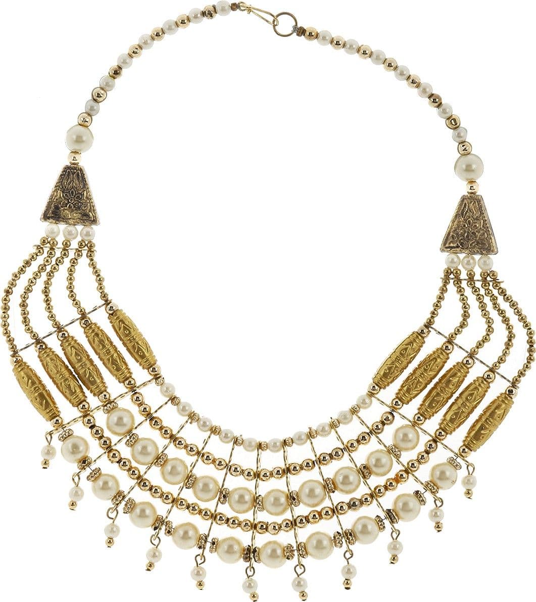 Falconoverseas Splendid Beauty Brass Necklace