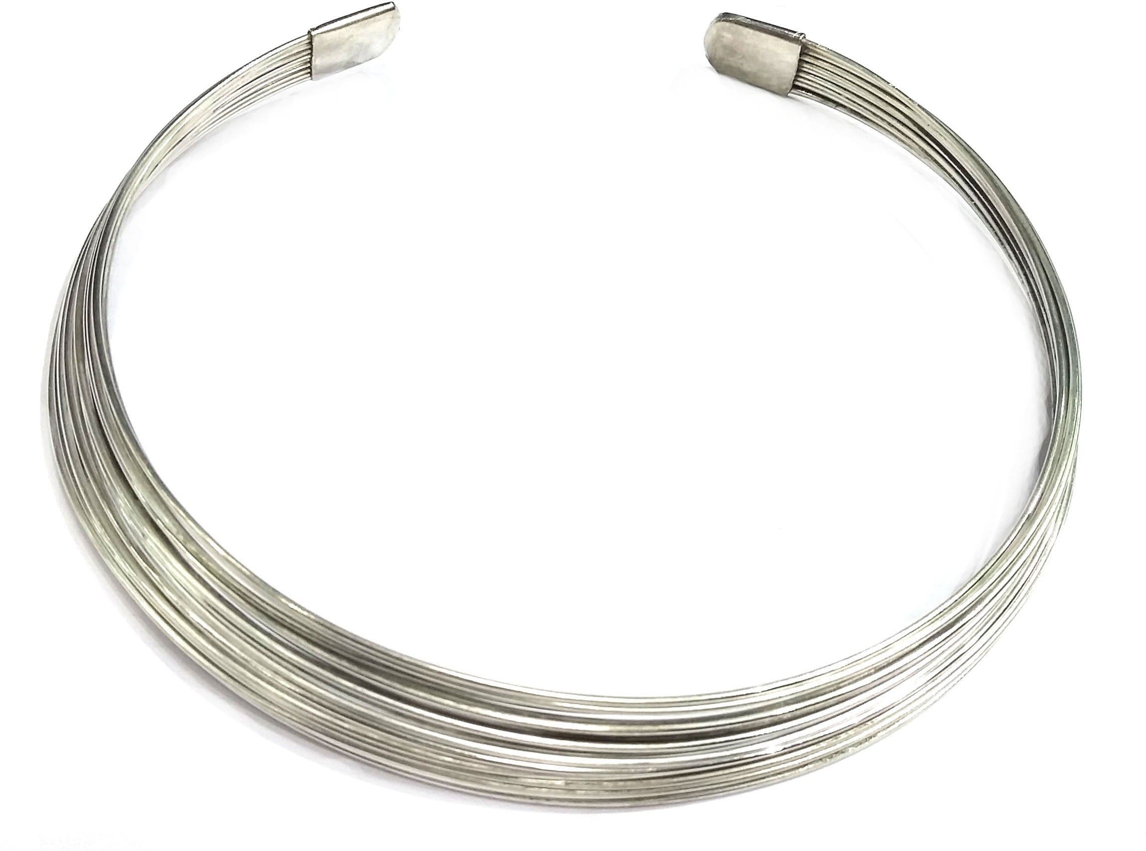 Gurjari Multywired Silver Plated Brass Choker
