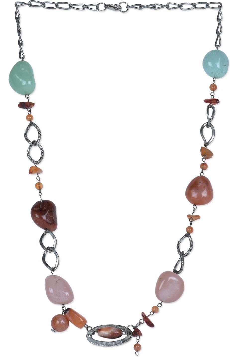 Jewel Paradise Brass Plated Brass Necklace
