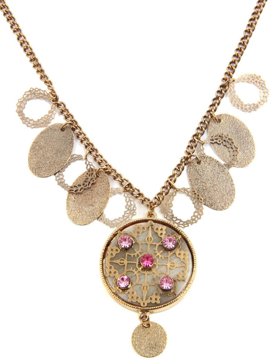 Jewelizer Crystal Alloy Necklace