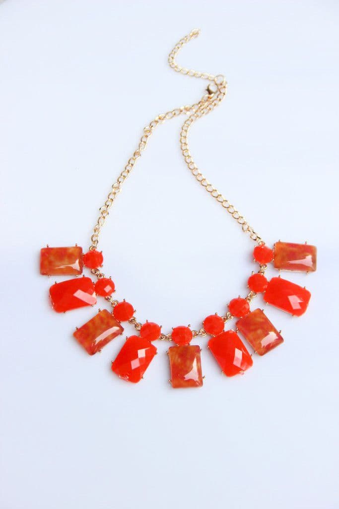 Estella Fashion Acrylic, Alloy Necklace