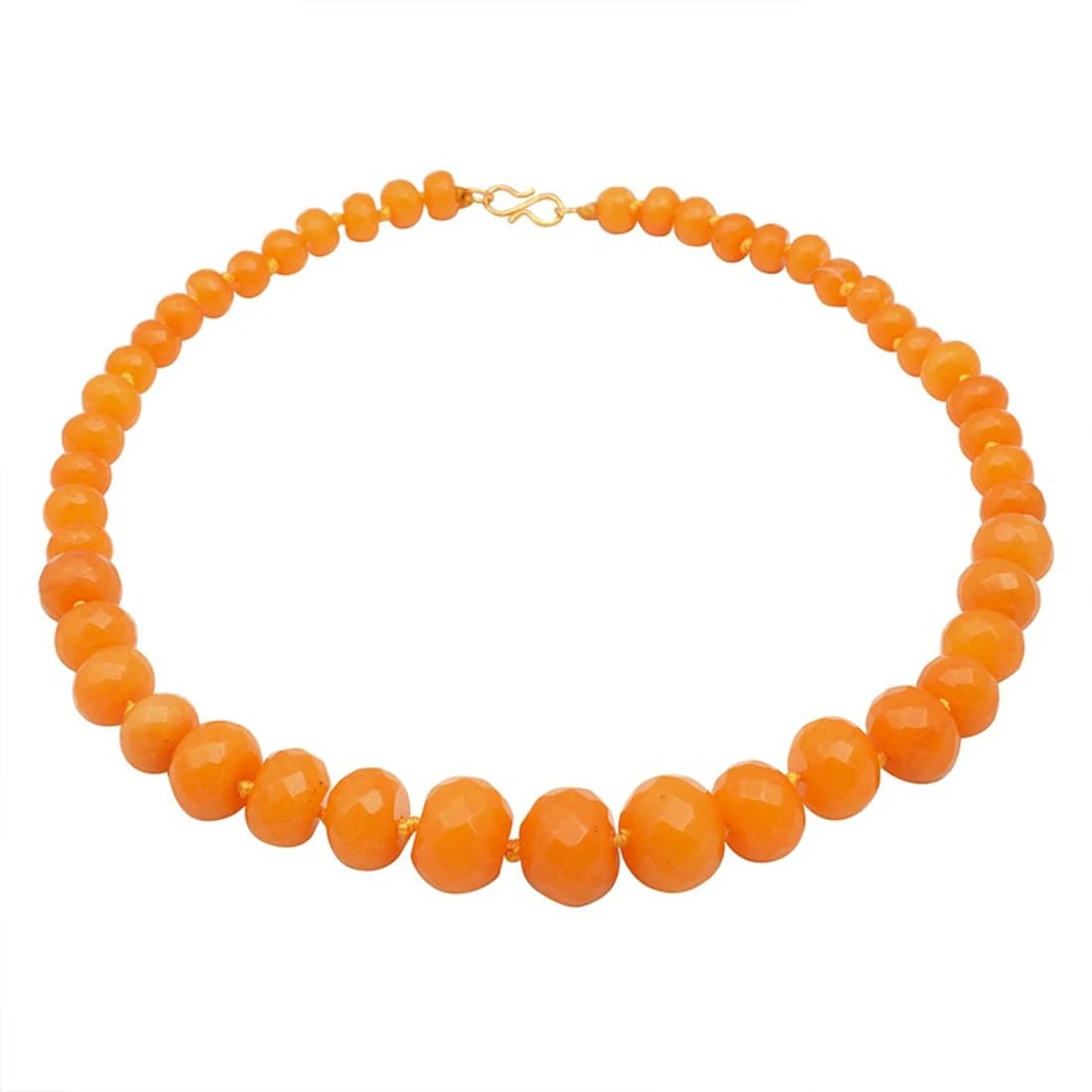 Gemstone Pioneer Brass Necklace
