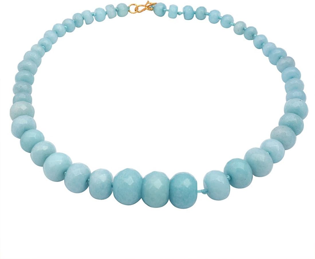 Gemstone Pioneer Brass Necklace