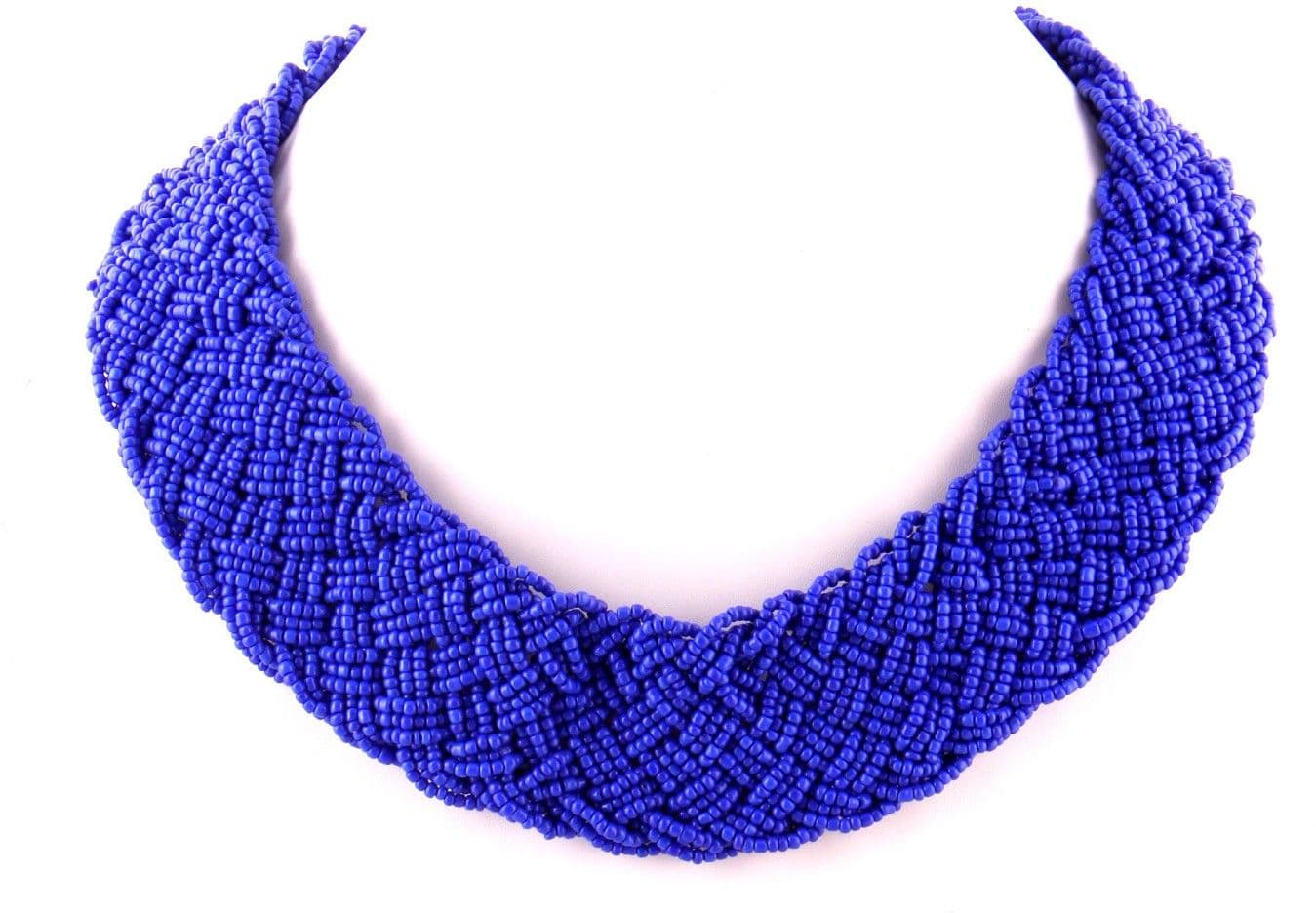 Indian Charm Glass Necklace