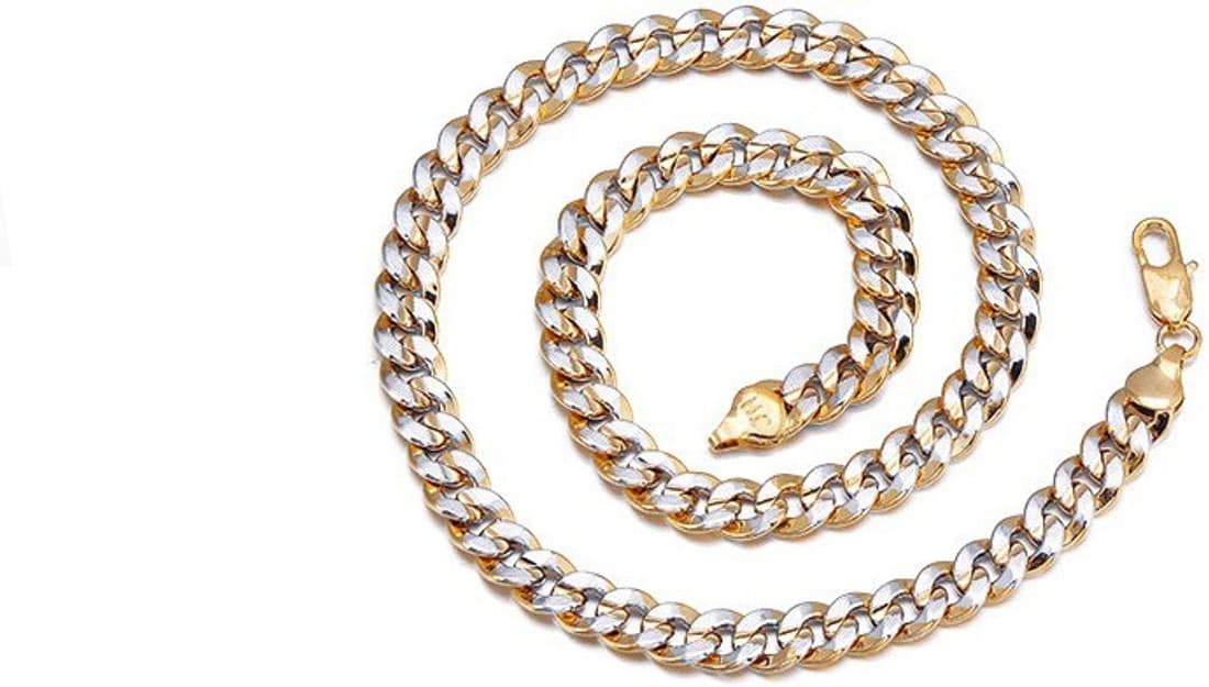 Magic 22K Yellow Gold Plated Brass Chain